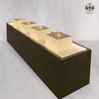 نافورة فايبر جاهزة 2.5م