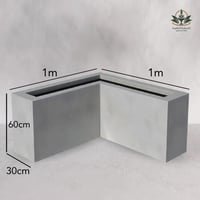 حوض زاوية ارتفاع كبير 2م