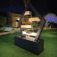 شلال فيبر جاهز للحدائق