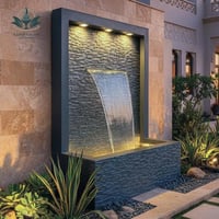 شلال للحدائق فيبر حجري 1.5 متر