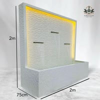 شلال كبير حجري جاهز 2م