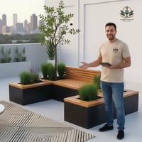 جلسة عملية مع مراكن للزراعة