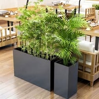 عدد 2 حوض للزراعة فايبر