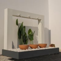 شلال فايبر خارجي 2.5متر