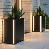 مركن زرع مودرن مضئ