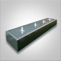 نافورة فايبر مضيئة كبيرة مودرن