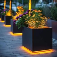 حوض فايبر مضيئ