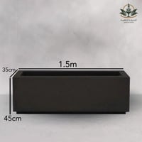 حوض زرع بقاعدة متدرجة