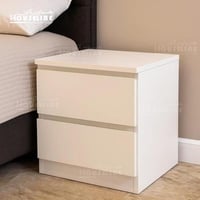 كومدينة درجين مودرن لون أبيض