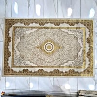 سجاد كلاسيك نقشة ملكي فاخر – اللون بني × ذهبي