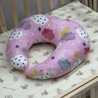 مخدة الرضاعة لون وردي