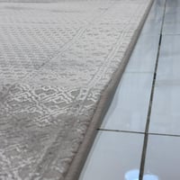 سجاد كلاسيك نقشة ملكية فاخرة – رمادي فاتح