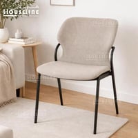 كرسي جانبي بتصميم عصري ولمسة مريحة