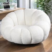 كرسي جلوس دائري مبطن – تصميم ناعم بطابع فني