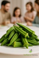 خضار مجفف بامية مقرمشة