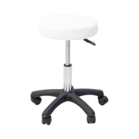 كرسي ستول دائري ابيض W-B045