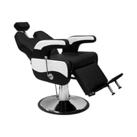 كرسي حلاقة رجالي أسود و أبيض 2689