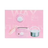 جهاز تسخين الشمع حوض بلاستيك من بيوتي ستار زهري 10...