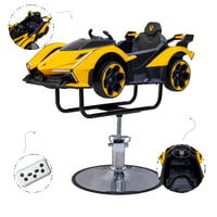 بيوتي ستار سيارة أطفال اصفر AW-121