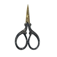 جلوبال ستار مقص صغير حواجب -ذهبي واسود