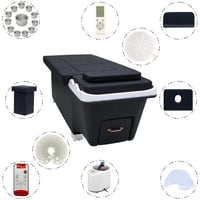 مغسلة سرير اسود BS-6006