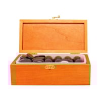 جلوبال ستار احجار 20 قطعة من الأحجار الساخنة للتدل...