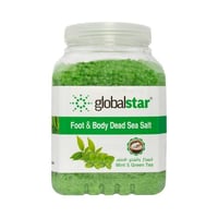 املاح البحر الميت للجسم بالنعناع والشاي الأخضر 2.8...