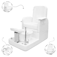 جلوبال ستار كرسي بديكير ابيض