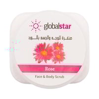 جلوبال ستار | مقشر وجه​ والجسم | بالورد | 500 مل