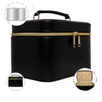 جلوبال ستار شنطة مكياج اسود PD-9A