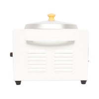 جلوبال ستار جهاز تسخين شمع حوضين حديد ابيض BM1202D