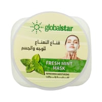 جلوبال ستار | ماسك طبيعي للوجه | بنعناع | 500 ML