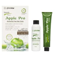 جلوبال ستار | صبغة شعر أبل برو | بني | 100مل