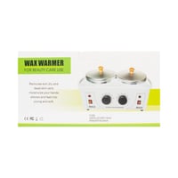 جلوبال ستار جهاز تسخين شمع حوضين حديد اسود BM1202D