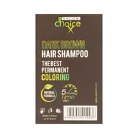 صالون تشويس شامبو صبغة مؤقتة بني للرجال والنساء