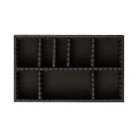 شنطة أدوات المكياج 2 في 1 متنقل بدون ادرج 4223