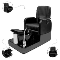 جلوبال ستار كرسي بديكير اسود