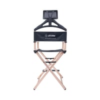 كرسي مكياج متنقل لون ذهبي بمسند راس MY