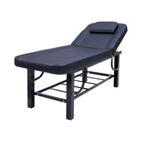 سرير مساج حديد نصف رف اسود BS-2263