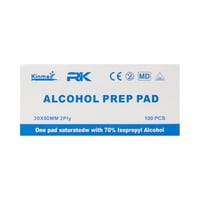 مسحة طبية كحولية 100حبة