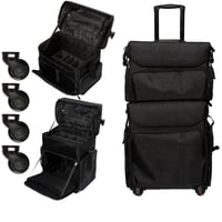 شنطة أدوات المكياج 2 في 1 متنقل بدون ادرج 4223