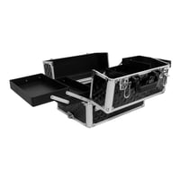 جلوبال ستار - شنطة مكياج لون أسود 3473B