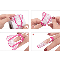 ستيكر لاصق لأظافر الاكريليك