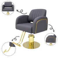 كرسي قص رمادي BS-B699