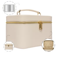 جلوبال ستار شنطة مكياج بيج PD-9A