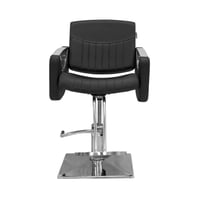 كرسي تجميل متعدد الاستخدامات لون أسود من بلاك