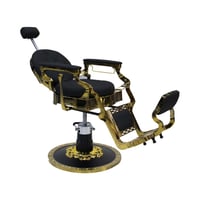 كرسي حلاقة كلاسيك ذهبي AW-9163