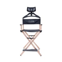 كرسي مكياج متنقل لون ذهبي بمسند راس MY