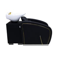 كرسي مع مغسلة 3*1 اسود OC8249