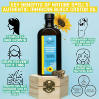 نيتشر سبيل زيت الخروع وفيتامين اي للشعر والجسم 150...